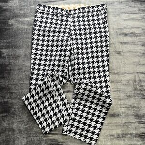 Loudmouth Golf Oakmont Houndstooth Pants Size 42x30L Cotton & Lycra